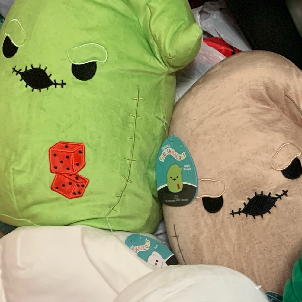 Nightmare Before Christmas Squishmallow Oogie Boogie set of 2